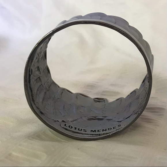 3 for $30 ❤️ 1st in - 1st get Sale Item!!!! LOTUS MENDES BANGLE Angel Wing - Picture 7 of 13